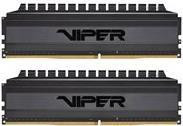 Pamäť DDR4 PC3000 Patriot 8 GB (2x4) Viper4 Blackout