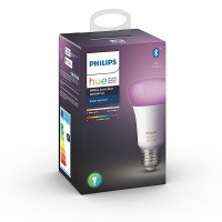 Philips Hue-Jedna žiarovka E27-Biela a farebná atmosféra-Bluetooth
