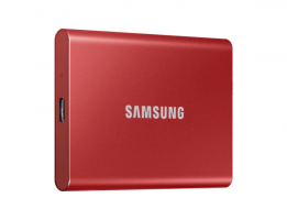 Samsung Portable T7 2TB USB3.2 GEN.2 červená
