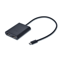 i-tec Dvojitý USB-C displejový port Video adaptér 4K