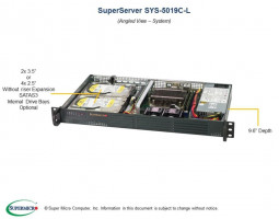 Supermicro Barebone SuperServer SYS-5019C-L