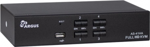 Inter-Tech IPC KVM prepínač AS-41HA HDMI,