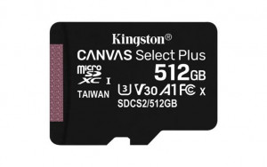 Kingston Canvas Select Plus-512 GB-SDXC UHS-I