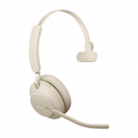 Jabra Evolve2 65, MS Mono béžová, USB-C