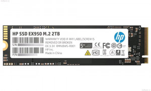 HP SSD M.2 2TB EX950 NVMe PCIe 3.0 x 4 1.3
