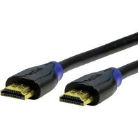 LogiLink HDMI-Kabel Ethernet High Speed, 4K2K/60Hz, 15,00 m sw bulk