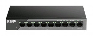 Sieťový prepínač D-Link DSS-100E-9P Unmanaged Fast Ethernet (10/100) černá Power over Ethernet (PoE)
