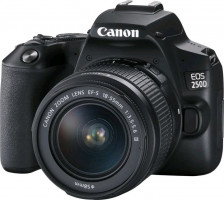 Canon EOS 250D + 18-55mm f/3.5-5.6 III + CB-SB130