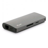 LMP  USB-C Travel Dock 4K 9 Port, vesmírne sivá