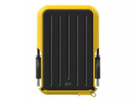 Silicon Power Armor A66 5TB 2 5  USB 3.2 IPX4 Yellow