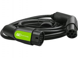 Green Cell EV13 electric vehicle charging cable Black Type 2 1 5 m