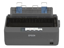 EPSON  LQ-350, A4, 24 jehel, 347 cn/s, 1 + 3 kópie, USB 2.0, LPT