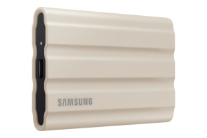 Samsung Portable 1TB  T7 SHIELD Beige USB3.2