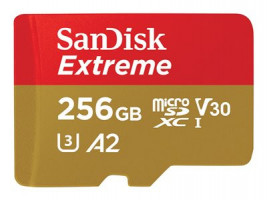 SANDISK 256 GB MicroSDXC Extreme 190MB/130MB