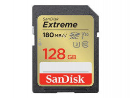 SANDISK 128 GB SDXC Extreme 180MB/90MB