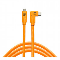 Tether Tools TetherPro USB-C to USB-C Right Angle orange