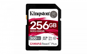 Kingston Canvas React Plus - 256 GB - SDXC UHS-II