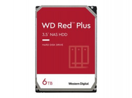 WD Red Plus 6TB 3,5 CMR 256MB/5400RPM Class