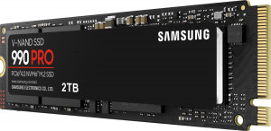 Samsung 990 Pro MZ-V9P2T0BW 2000 GB 0,33 DWPD M.2 2280 PCIe 4.0 NVMe SSD