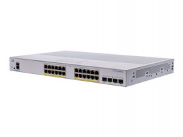 CISCO CBS350-24P-4G-EU Switch CBS350 24G 4SFP PoE 195 24x10/100/1000 4xSFP PoE L3 managed