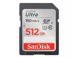 SanDisk Ultra SDXC UHS-I   512GB 150MB/s       SDSDUNC-512G-GN6IN