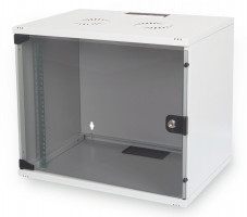 Digitus ECO-Line 7U 19” nástěnná skříň, šedá, hl.40cm,nesmontovaná (4016032331698)