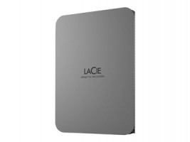 LaCie Mobile Drive Secure 2TB 2,5in HDD, Space Grey, USB-C