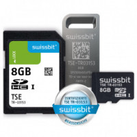 Swissbit TSE, USB, 8 GB SFU3008GC2PE2TO-E-GE-C32-JA0