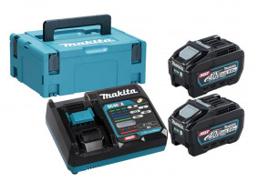 MAKITA 191V35-5 set baterií a nabíječky 40V XGT (BL4050Fx2+DC40RB)