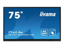 iiyama ProLite TE7512MIS-B1AG, 190.5 cm (75''), infrared, 4K, black