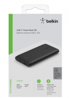 Belkin Power Bank 10K USB-C PD + USB-C Cable black