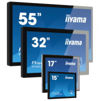 iiyama ProLite open-frame LCDs, 54.6cm (21.5''), Projected Capacitive, 10 TP, Full HD, USB, kit (USB), black TF2238MSC-B