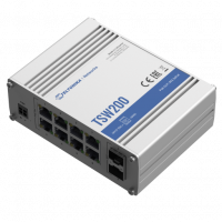 TELTONIKA TSW200 Switch 2xSFP 8xPoE 8xGbE