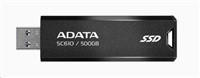 Adata SSD External SC610 2000 GB USB3.2A Gen2 Black