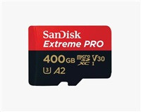 SanDisk Extreme Pro 400 GB microSDXC (2022) 200 MB/s, Cl10, U3, V3