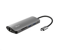 Trust Dalyx 7-in-1 USB-C Multiport adaptér