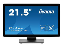 iiyama ProLite T22XX, 54.6cm (21.5''), Projected Capacitive, Full HD, USB, kit (USB), black (T2238MSC-B1)