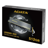 ADATA SSD  512GB LEGEND 850     M.2 PCI4  M.2 2280