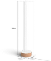 Philips Hue Gradient Signe stolní lampa - dub 929003479601