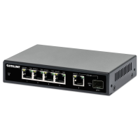 Intellinet 5-Port Gigabit PoE+ Switch 1SFP91W