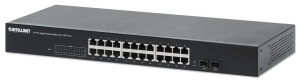 Intellinet 24-Port Gigabit Ethernet Switch mit 2SFP Ports