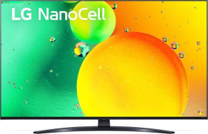 LG NanoCell 65NANO763QA 4K Ultra HD Smart TV Wi-Fi Black