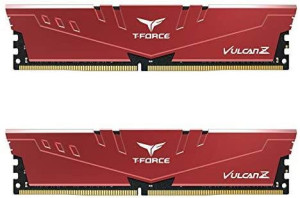 Team T-Force Vulcan Z - DDR4 - 32 GB: 2 x 16 GB - DIMM 288-PIN - ungepuffert (TLZRD432G3600HC18JDC01)