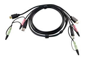 ATEN HDMI KVM Cable 1,8m 2L-7D02UH