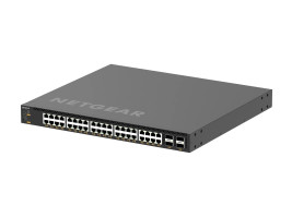 NETGEAR AV Line M4350-40X4C - Přepínač - L3 - řízený - 40 x 100/1000/2.5G/5G/10GBase-T (PoE++) + 4 x 40/100 Gigabit QSFP