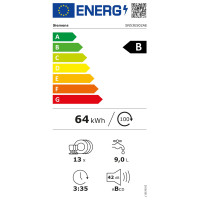 Siemens SN53ES02AE, IQ300  60cm partial integrated dishwasher