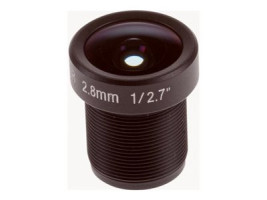 AXIS M12 Megapixel - CCTV objektiv - objektiv fixed iris - úchyt M12 - 2.8 mm - f/1.2 (balení 10) - pro AXIS P3904-R, P3