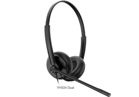 Yealink YHS34 Lite Dual Headset On-Ear