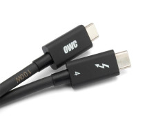 OWC Thunderbolt 4/USB-C Kabel, 1m, schwarz