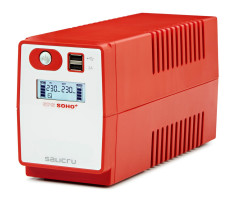 SALICRU SPS 850 SOHO +, Line Int, 850 VA/480 W, USB, LCD, Shucko